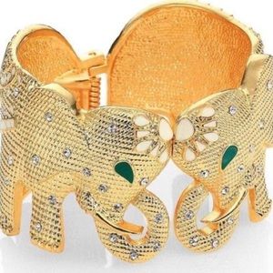 Lilly Pulitzer Tusk Tusk Hinge Cuff Bracelet